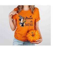 halloween princess t-shirt, spookiest of them all, witches halloween shirt, disneyworld shirts for girls, blanca nieves,