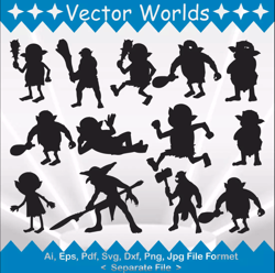 goblin svg, goblins svg, animal, animals, svg, ai, pdf, eps, svg, dxf, png, vector