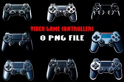 sony playstation game controller digital file 8png playstation controller