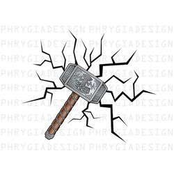 thor hammer png  , thor hammer design , thor png , hammer png , avangers png , thor clipart , instant download , digital