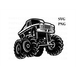 monster truck svg png , monster truck clipart , off road svg , extreme vehicle , digital download , instant download