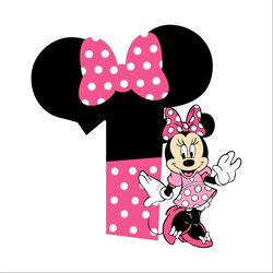Happy Birthday Minnie Mouse SVG, 1st Birthday Disney SVG