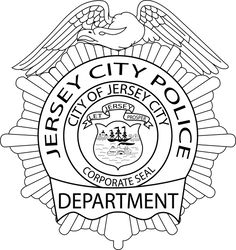 jersey city new jersey police department badge vector svg dxf eps png jpg file
