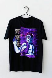 japanese manga villan neon unisex tshirt | japanese vintage streetwear anime shirt, anime shirts, manga shirts, japanese