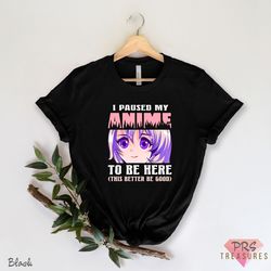 anime shirt, anime graphic shirt, cute anime t-shirt, gift for anime lover, gift for anime fan, anime tank shirt, cool a