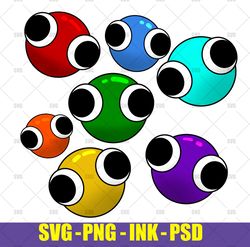 Rainbow Friends SVG, Rainbow Friends For And Adults SVG Cut File - WildSvg