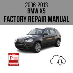 bmw x5 2006-2013 workshop service repair manual download
