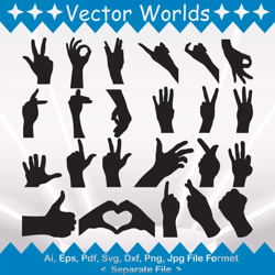 hand sign svg, hand signs svg, hand, sign, svg, ai, pdf, eps, svg, dxf, png, vector