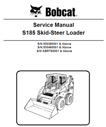 bobcat  s185 skid-steer loader service repair manual