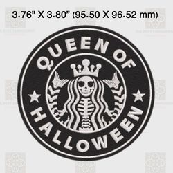 halloween coffee ring embroidery design, the best embroidery, machine enbroidery