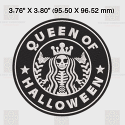 Halloween Coffee Ring Embroidery Design, The Best Embroidery, Machine Enbroidery