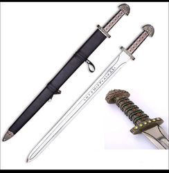 viking sword , king lothbrok viking sword , sword of king