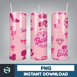 barbie tumbler, barbie tumbler png, barbie sublimation wraps, digital download (77)