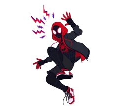 miles spider man png, miles morales sublimation transfer png, superhero heat transfer png