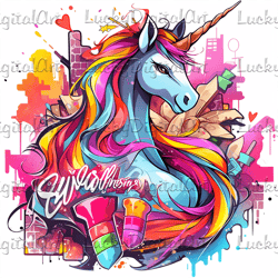unicorn png printble / goodnotes png stickers / unicorn png printble / clipart