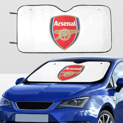 arsenal car sunshade