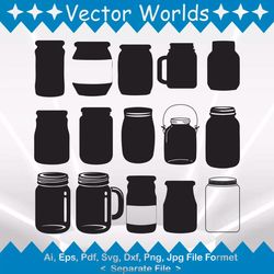 mason jars svg, mason jars svg, mason, jars, svg, ai, pdf, eps, svg, dxf, png, vector