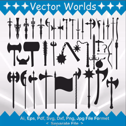 medieval weapon svg, medieval weapons svg, medieval, weapon, svg, ai, pdf, eps, svg, dxf, png, vector