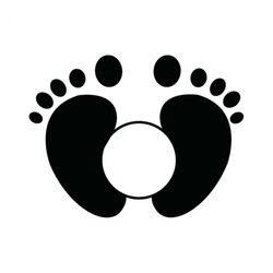 baby footprint svg, baby feet, baby feet svg, baby shower svg, baby footprints digital download