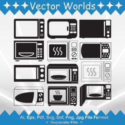 microwave svg, microwaves svg, micro, wave, svg, ai, pdf, eps, svg, dxf, png, vector