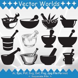 mortar and pestle svg, mortar and pestles svg, mortar, pestle, svg, ai, pdf, eps, svg, dxf, png, vector