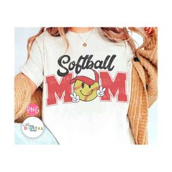 softball mom png, softball sublimation design downloads, retro softball png, softball shirt design, softball clipart, so