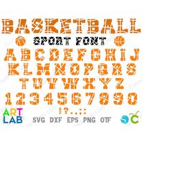 basketball font otf, basketball letters svg, college font svg, sport font svg, basketball shirt svg, sport shirt svg cri