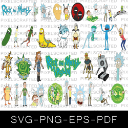 rick and morty svg bundle, rick and morty cut file, rick and morty clipart