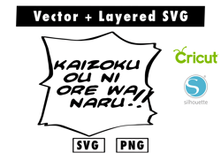 Vinsmoke Sanji Chef One Piece Anime, Svg Png Dxf Eps Cricut Silhouette -  free svg files for cricut