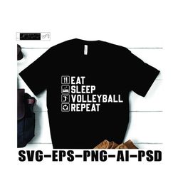 volleyball design art modern volleyball svg volleyball svg 2022 - eat sleep volleyball repeat