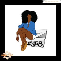 Sexy Black Girl svg SVG, DXF, EPS, PNG Instant Download