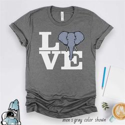 love elephant shirt, save elephants gift, elephant art print, elephant t-shirt, elephant safari shirt, animal shirt, ele