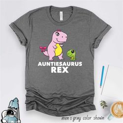auntiesaurus rex aunt shirt  dinosaur aunt to be baby shower gift tshirt