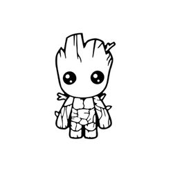 baby groot- cricut svg - cricut, svg, png, pdf, groot, guardians of the galaxy