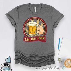 oktoberfest shirt, ein beer bitte, one beer please, beer shirt, beer gift, beer lover gift, oktoberfest gift, beer party