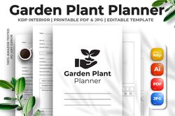 garden plant planner kdp interior