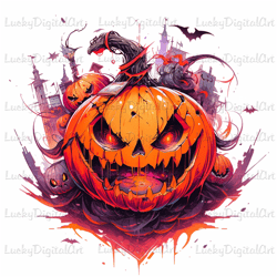 halloween_pumpkin3 png printble / goodnotes png stickers / halloween_pumpkin3 clipart