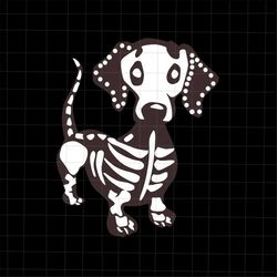 Dachshund Skeleton Svg, Love Dachshund Svg, Dachshund Halloween Svg, Dog Halloween Svg, Funny Dachshund Svg