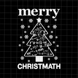 merry christmath svg, math christmas tree xmas svg, mathematics christmas svg, teacher christmas svg, math tree xmas svg