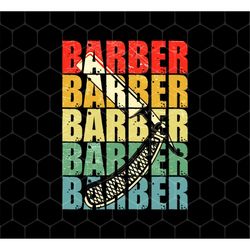 barber vintage png, love barber gift png, retro barber png, barber in classic png, barber lover png, png for shirts, png