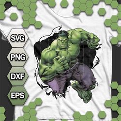 hulk svg, superhero svg, instant download, svg, png, eps, dxf, digital download