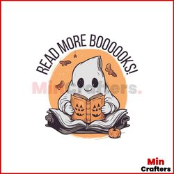 funny halloween ghost read more books svg download