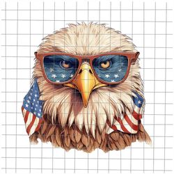 4th of july png, american bald eagle mullet png, america eagle 4th of july png, eagle mullet png, patriotic day png, fou