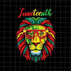 lion juneteenth celebrate black freedom png, lion africa juneteenth day png, lion independence day png, black history mo