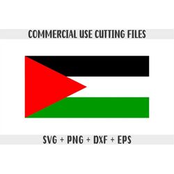 palestine flag svg original colors, palestine flag png, commercial use for print on demand, cut files for cricut, cut fi