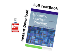 full pdf - advanced practice nursing: essential knowledge for the profession 4th edition by denisco - instant download
