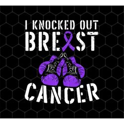 against cancer gift png, i knocked out breast cancer png, boxer breast cancer png, cancer healing png, png for shirts, p