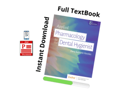 full pdf - applied pharmacology for the dental hygienist 8th edition by bablenis - instant download