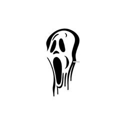 scream mask clipart