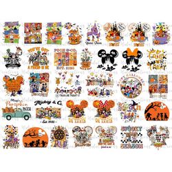 halloween bundle svg png, trick or treat svg, spooky season, halloween mouse and friends, spooky vibes,svg, png files fo